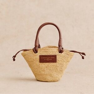 Sézane Justine Mini Basket Bag